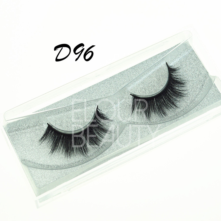 3D Korean silk false strip lashes private label EA129